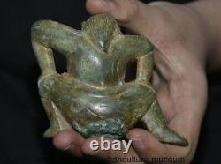 3.4 Old Chinese Bronze ware Dynasty Fengshui Beast Statue Sculpture