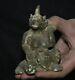 4.4 Old Chinese Bronze ware Dynasty Fengshui Unicorn Beast Statue