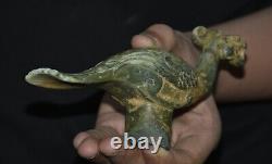6 Old Chinese Bronze ware Dynasty Fengshui Phoenix Bird Statue