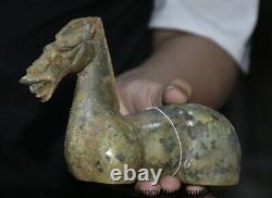 7.2 Old Chinese Bronze ware Dynasty Fengshui Animal Horse Statue