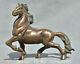 9.2 Old Chinese Bronze Fengshui 12 Zodiac Year Horse statue sculpture